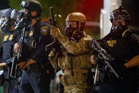Portland mayor repeats call for Federal troops to leave