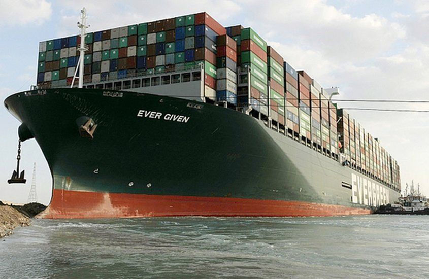 The Ever Given, Suez Canal