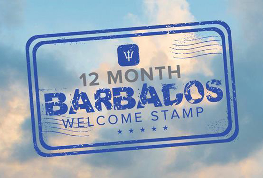 Barbados Welcome Stamp