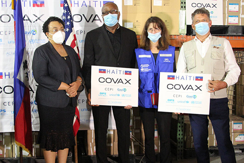 Haiti PAHO VACCINES, COVAX