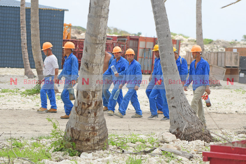 chinese workers at sam lord's
