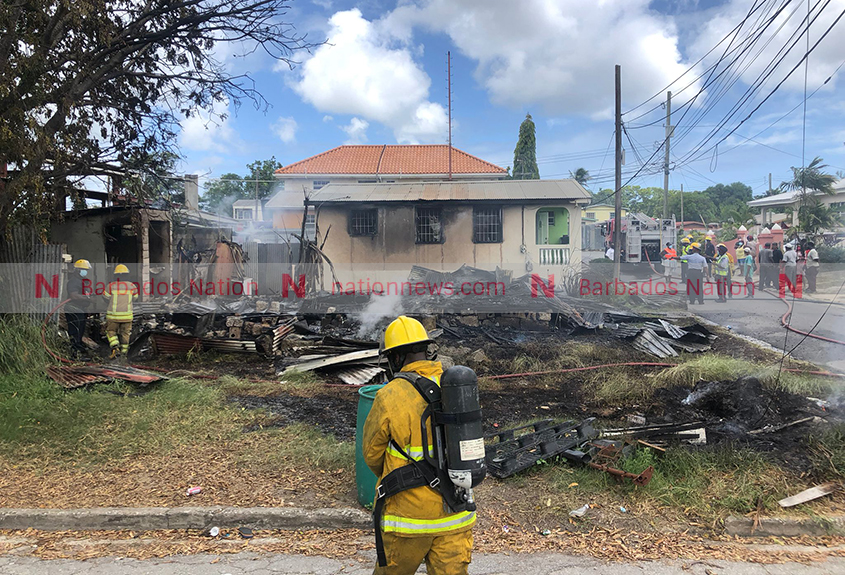 Fire in Bush Hall Aug 5