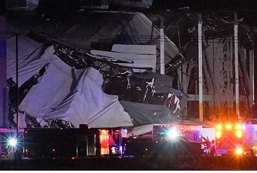 amazon warehoouse tornadoes