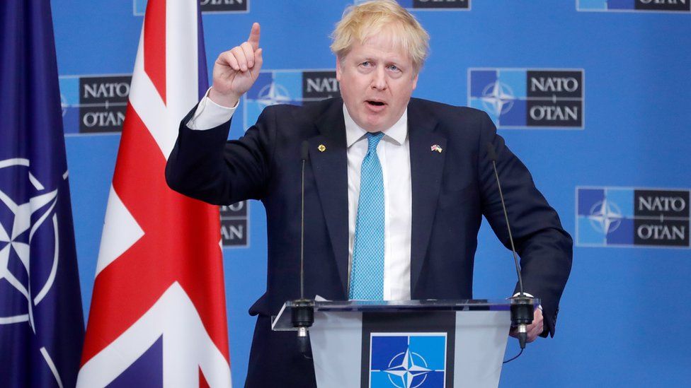 JOHNSON AT NATO