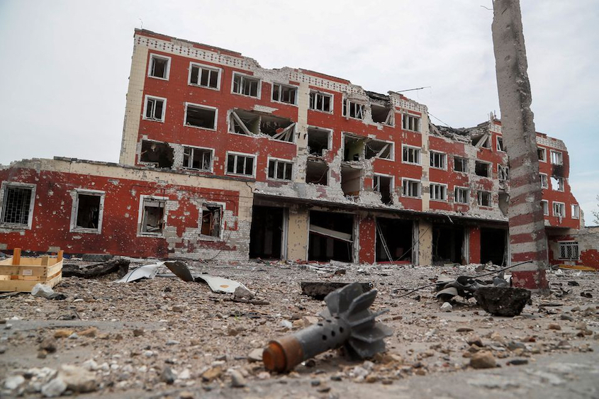 building destroyed