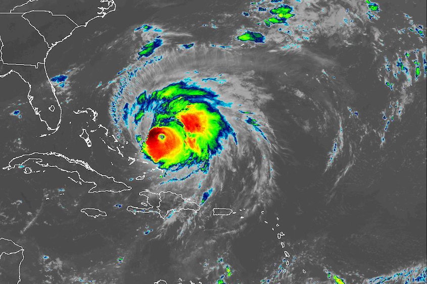 hurricane fiona to bermuda