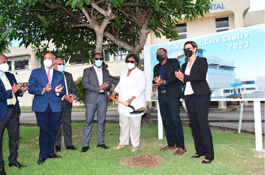 pm mia mottley breaking ground