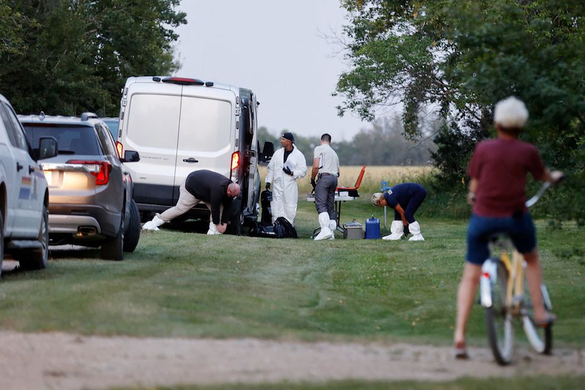 police forensics team