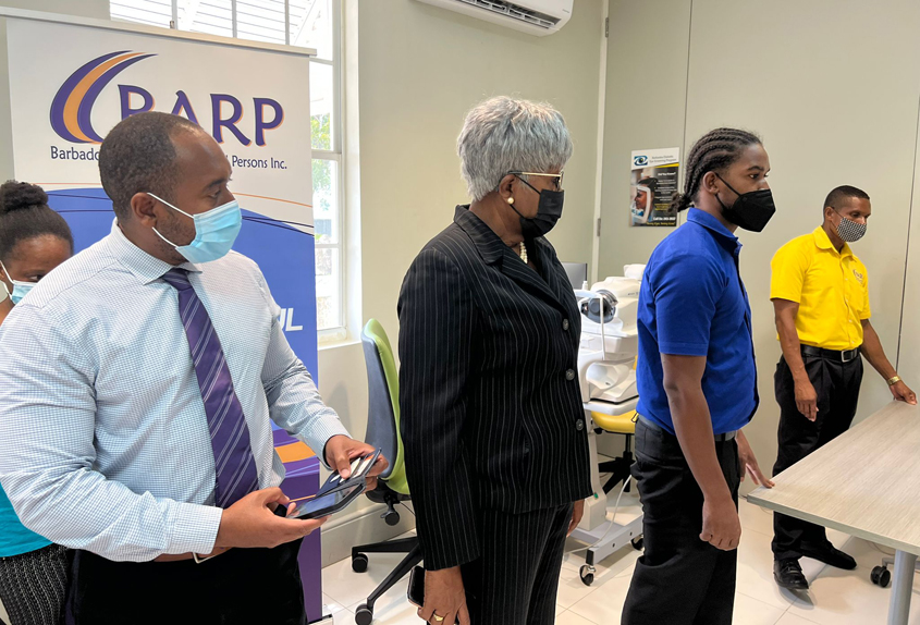 BARP eye tests