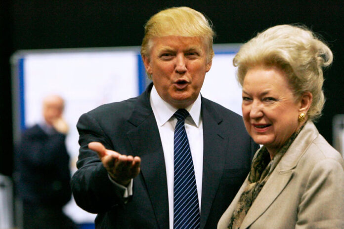 TRUMP'S SISTER DIES
