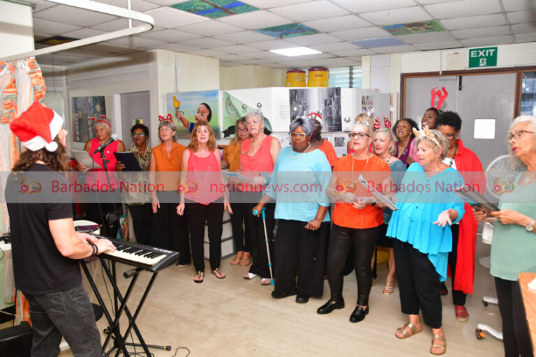 Choir brings cheer to children