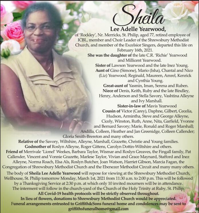 Shelia Yearwood