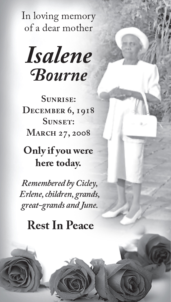 Isalene  Bourne