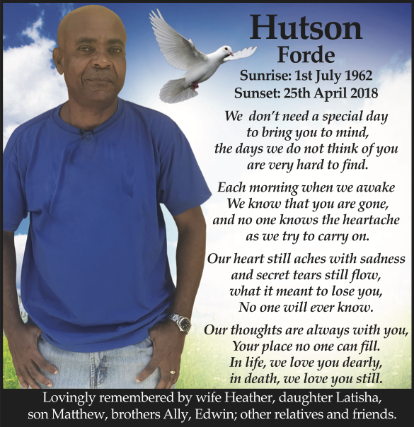 HUTSON  FORDE