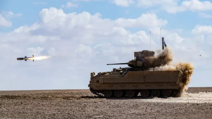 Bradley fighting vehicle