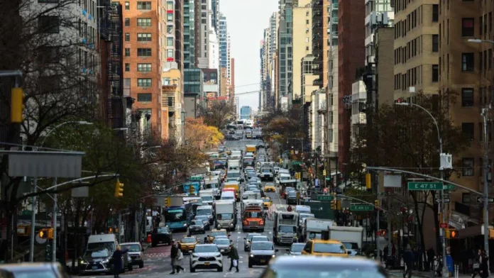 Traffic congestion in NYC