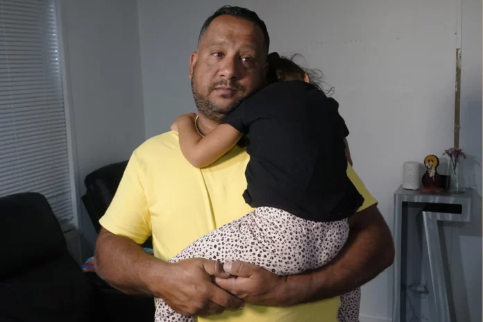 Venezuelan with daughter