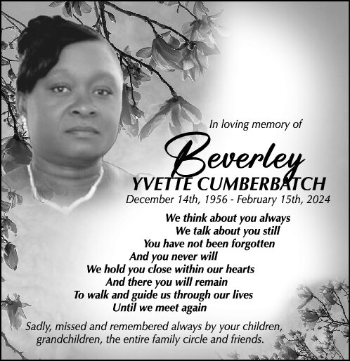 BEVERLEY CUMBERBATCH