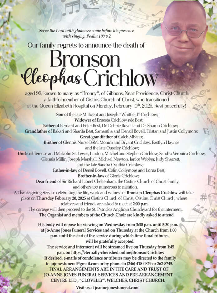 BRONSON CRICHLOW 7X3