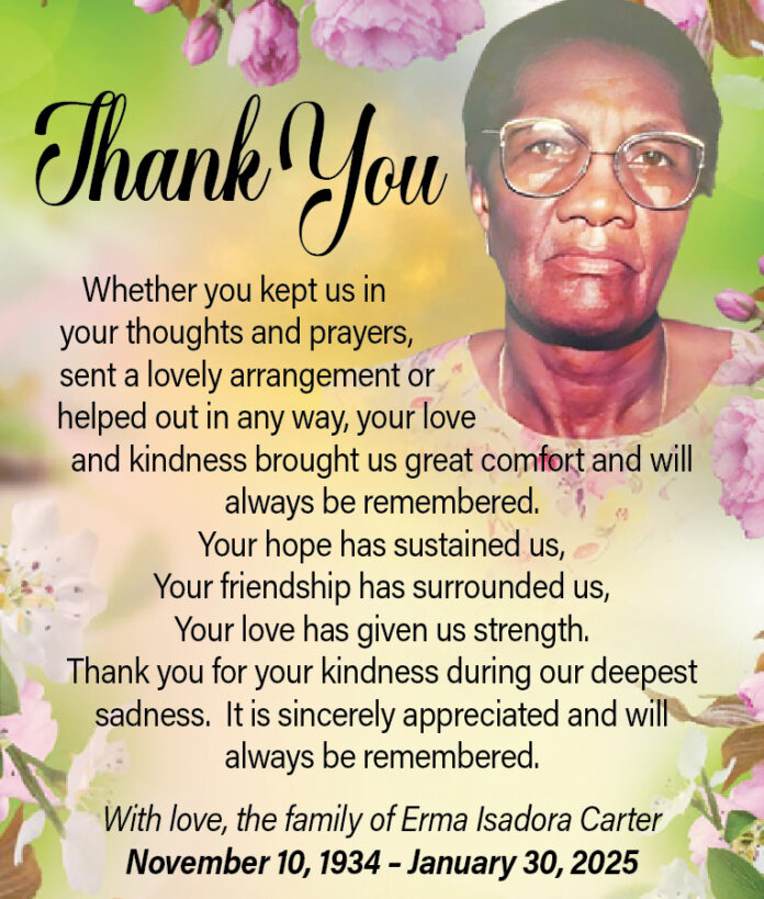 ERMA CARTER