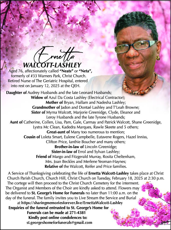 ERNETTA WALCOTT-LASHLEY