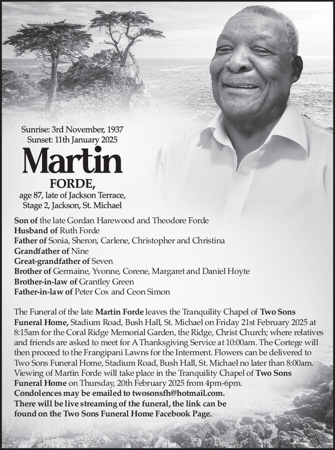 MARTIN FORDE