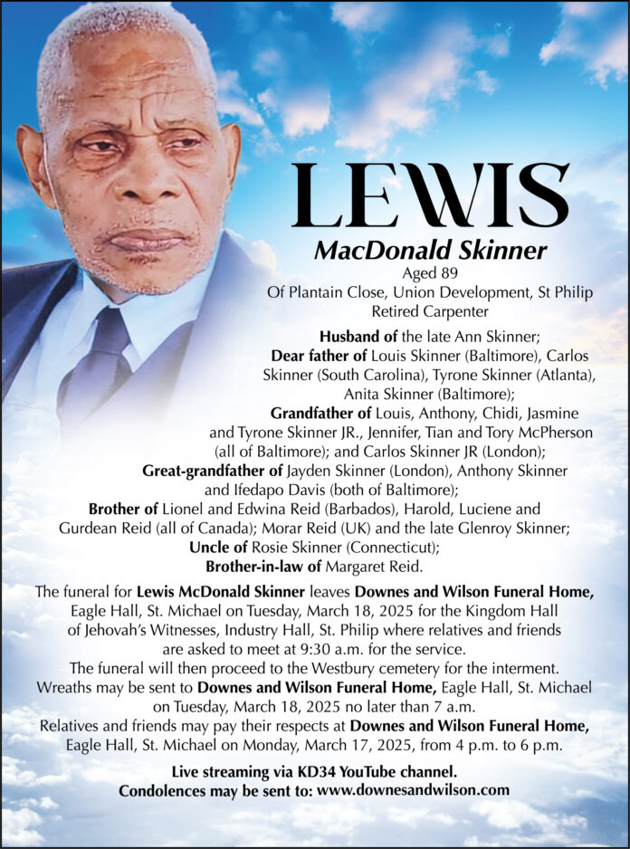 LEWIS SKINNER