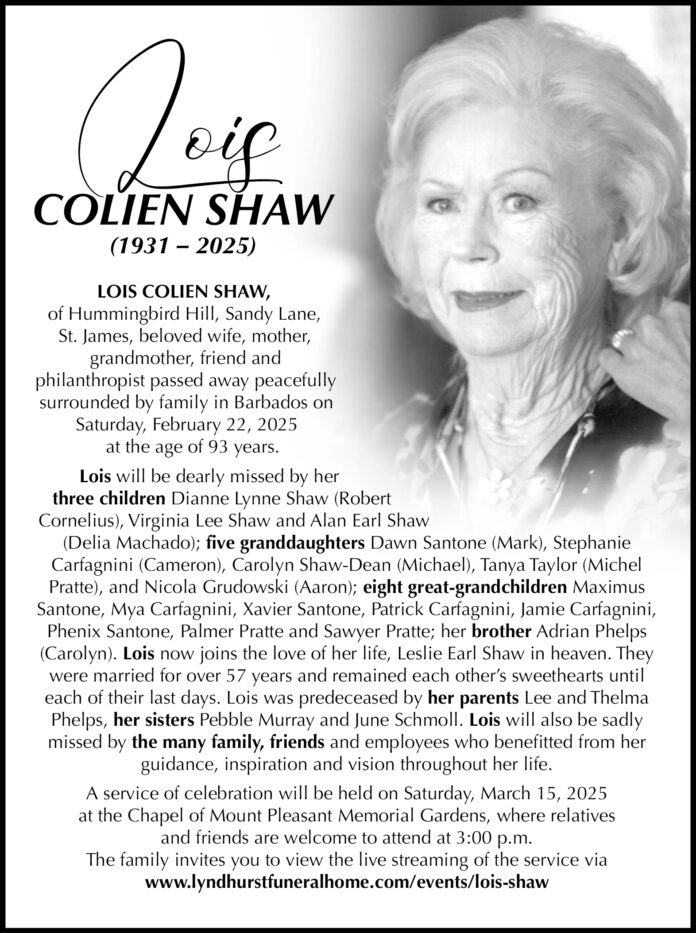 LOIS SHAW