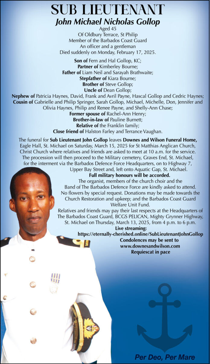 LT JOHN GOLLOP