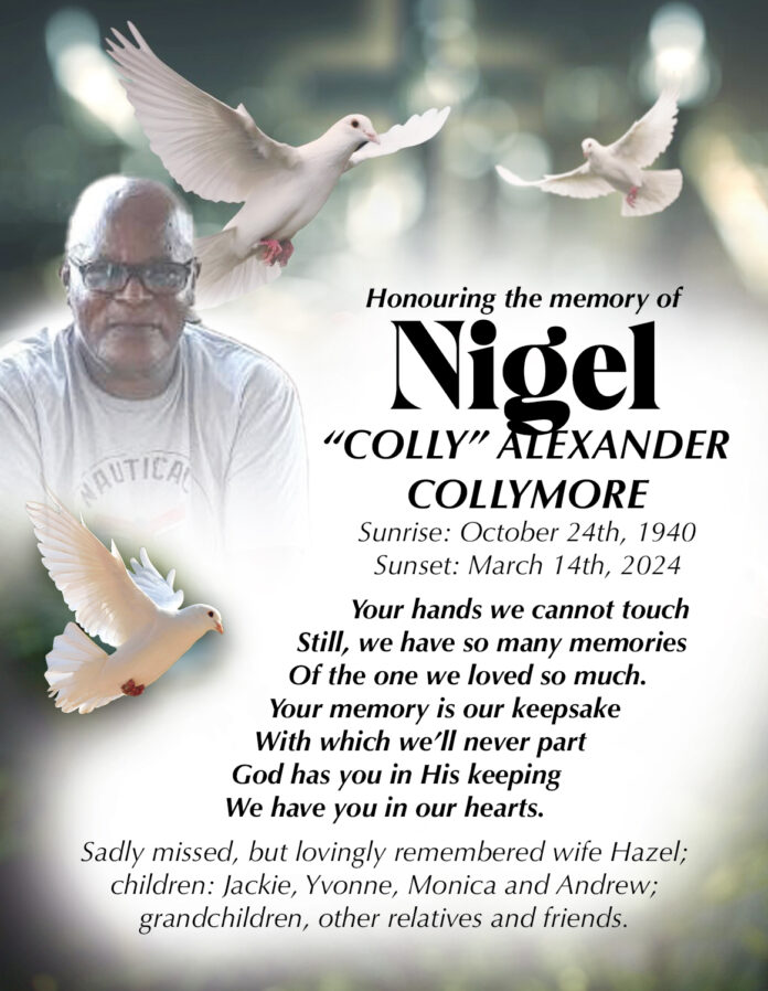 NIGEL COLLYMORE