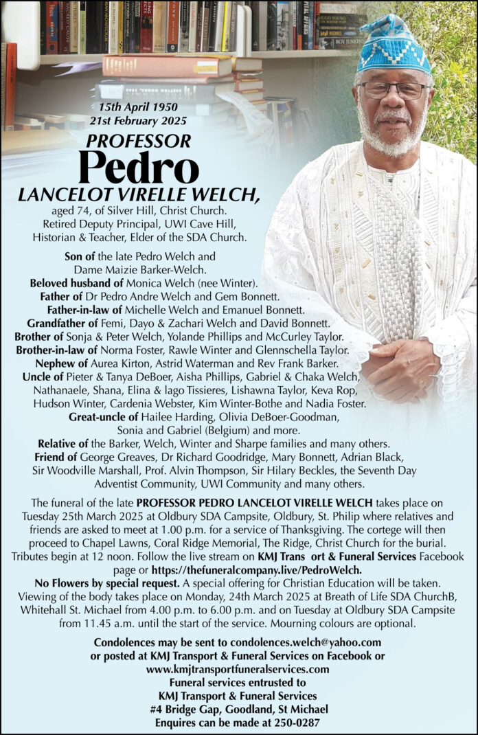 PEDRO WELCH