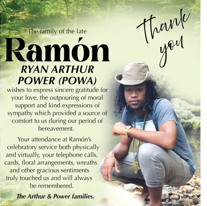 RAMON POWER-thank you