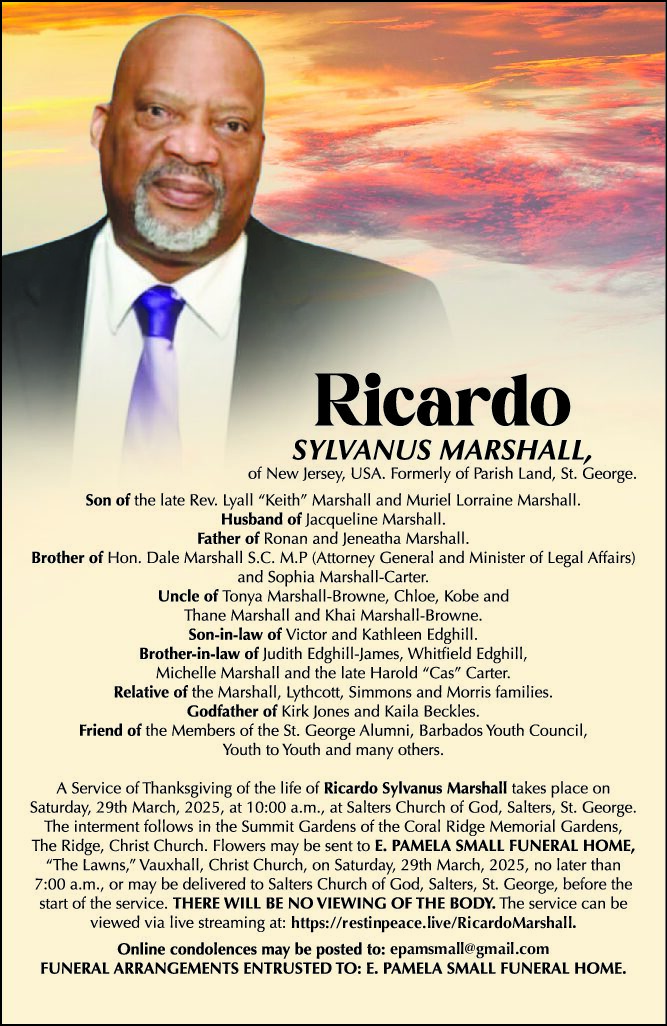 RICARDO MARSHALL-new