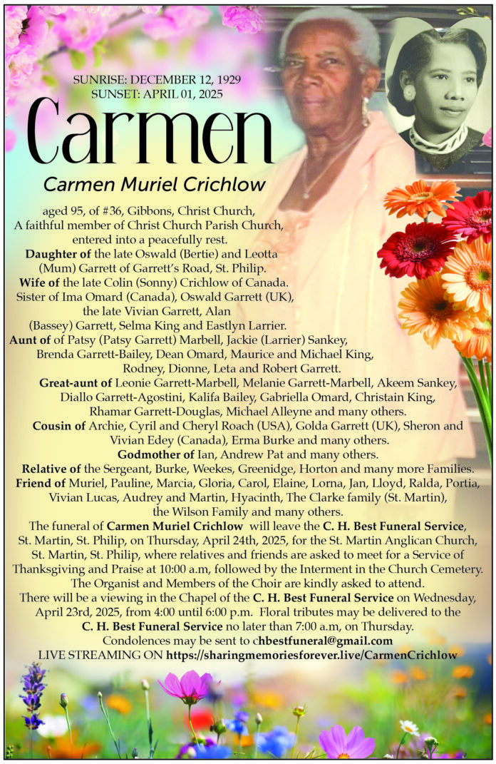 CARMEN CRICHLOW