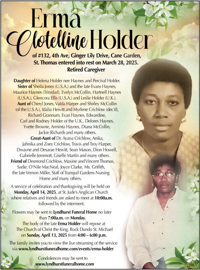 ERMA HOLDER