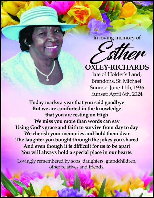 Esther Oxley-Richards