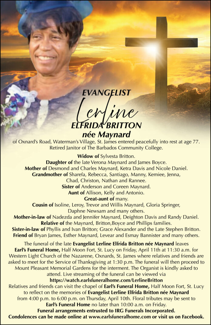 LERLINE BRITTON