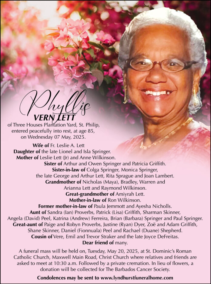 PHYLLIS LETT