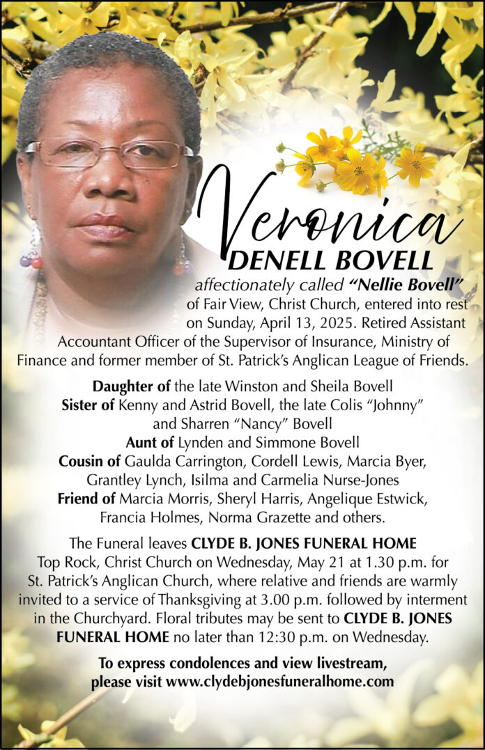 VERONICA BOVELL