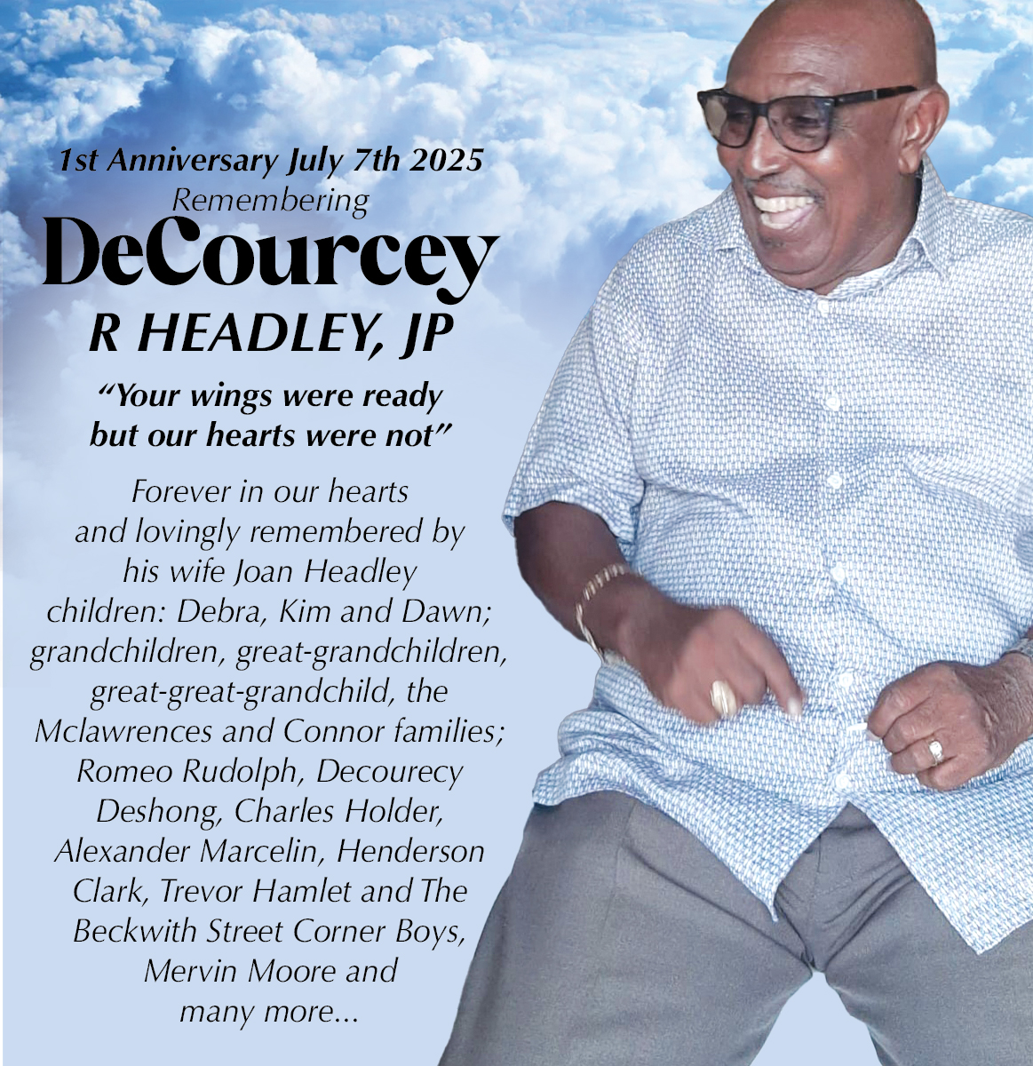 DECOURCEY HEADLEY
