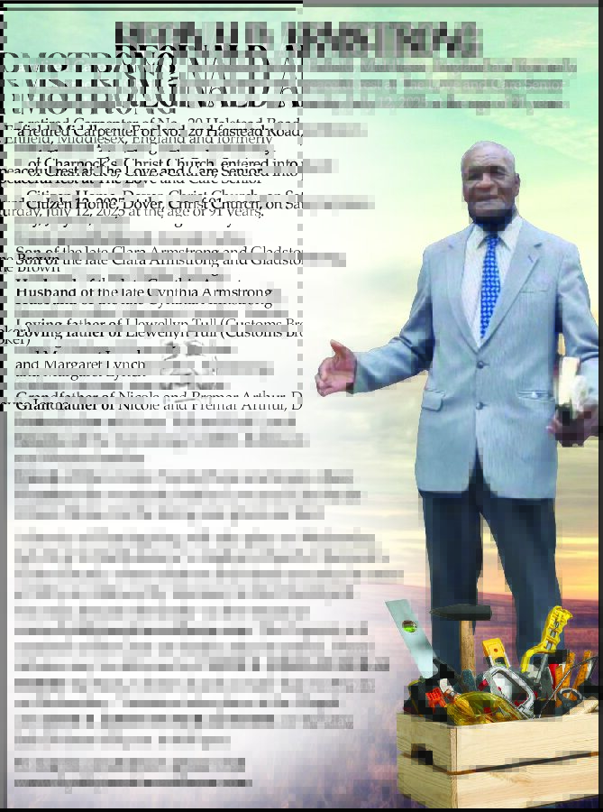 Reginald Armstrong fin