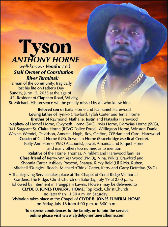 TYSON HORNE