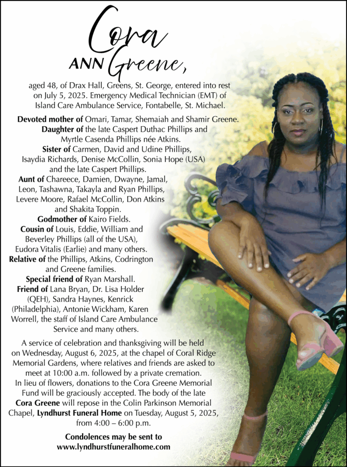CORA GREENE