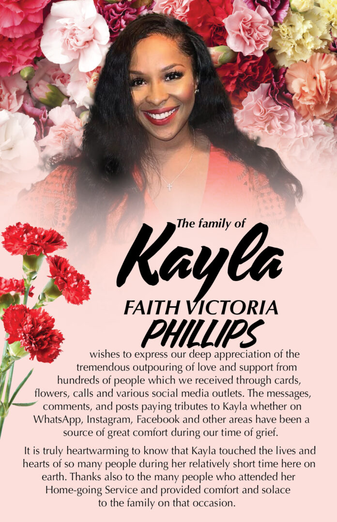 KAYLA PHILLIPS-thank you