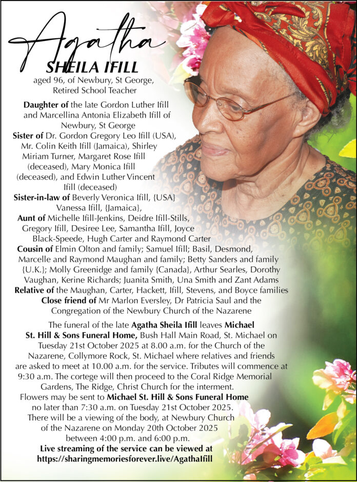 AGATHA SHIELA IFILL