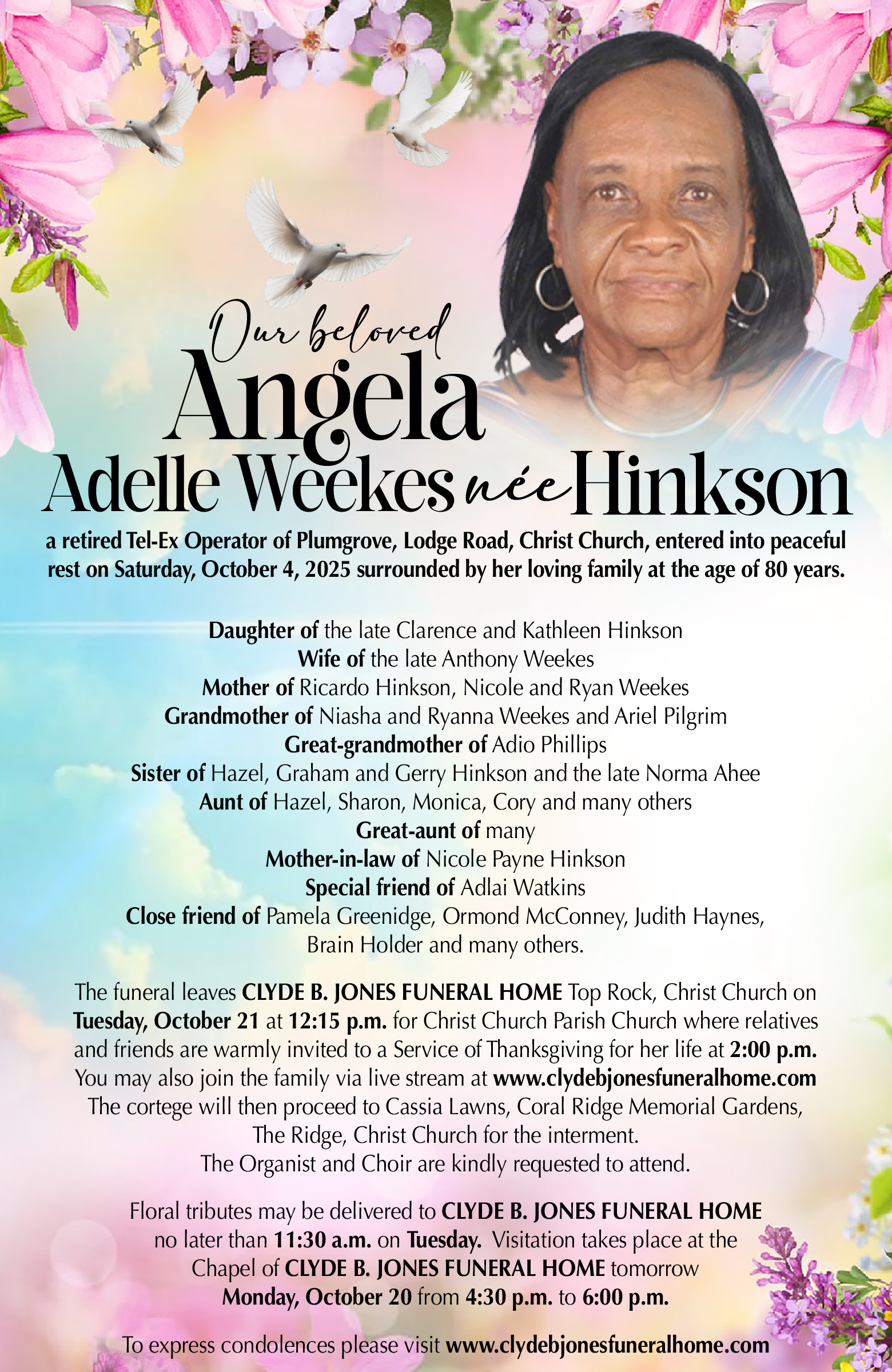 ANGELA WEEKES