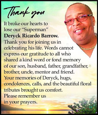Deryck Barrow mem