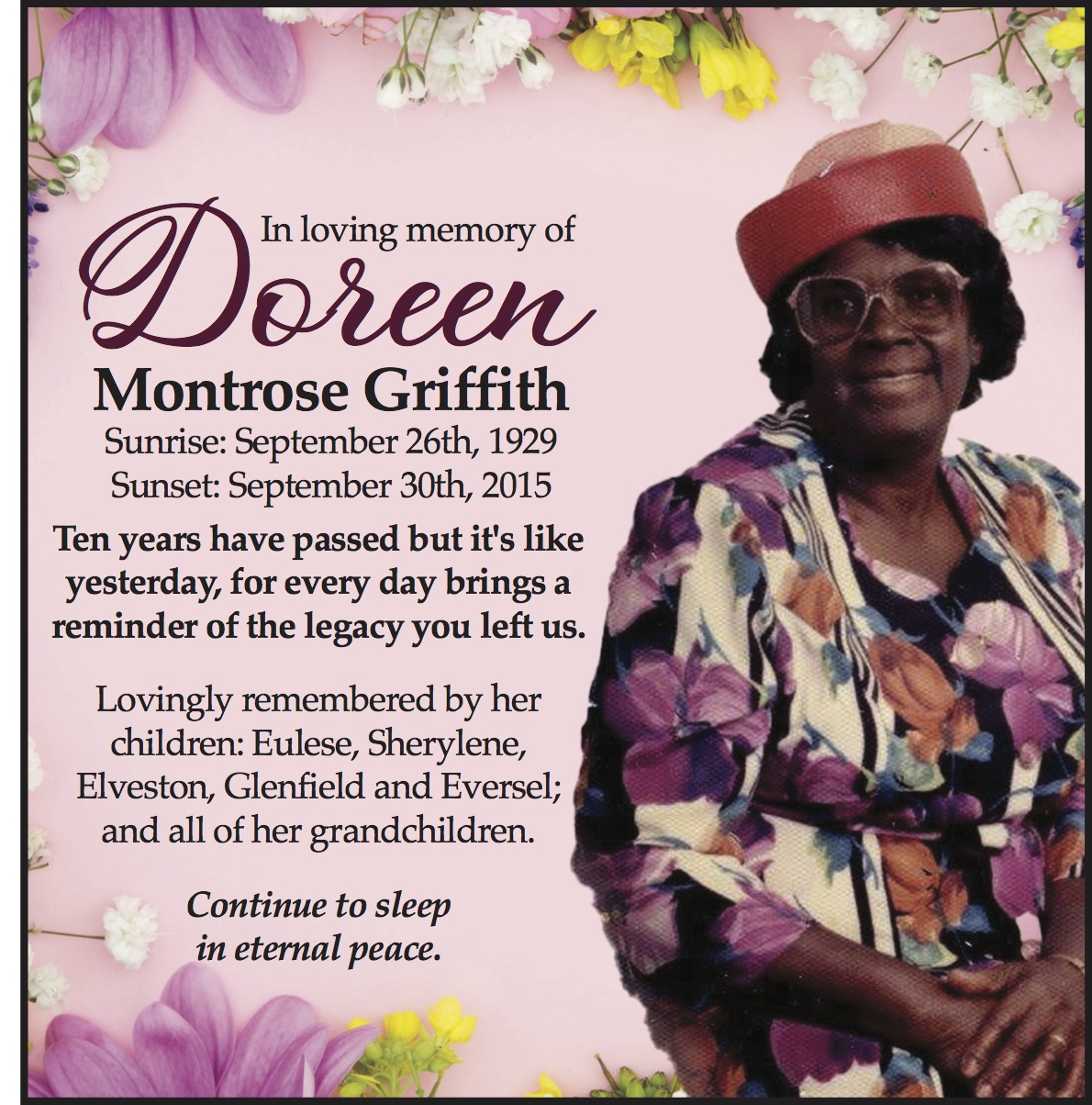 Doreen Griffith