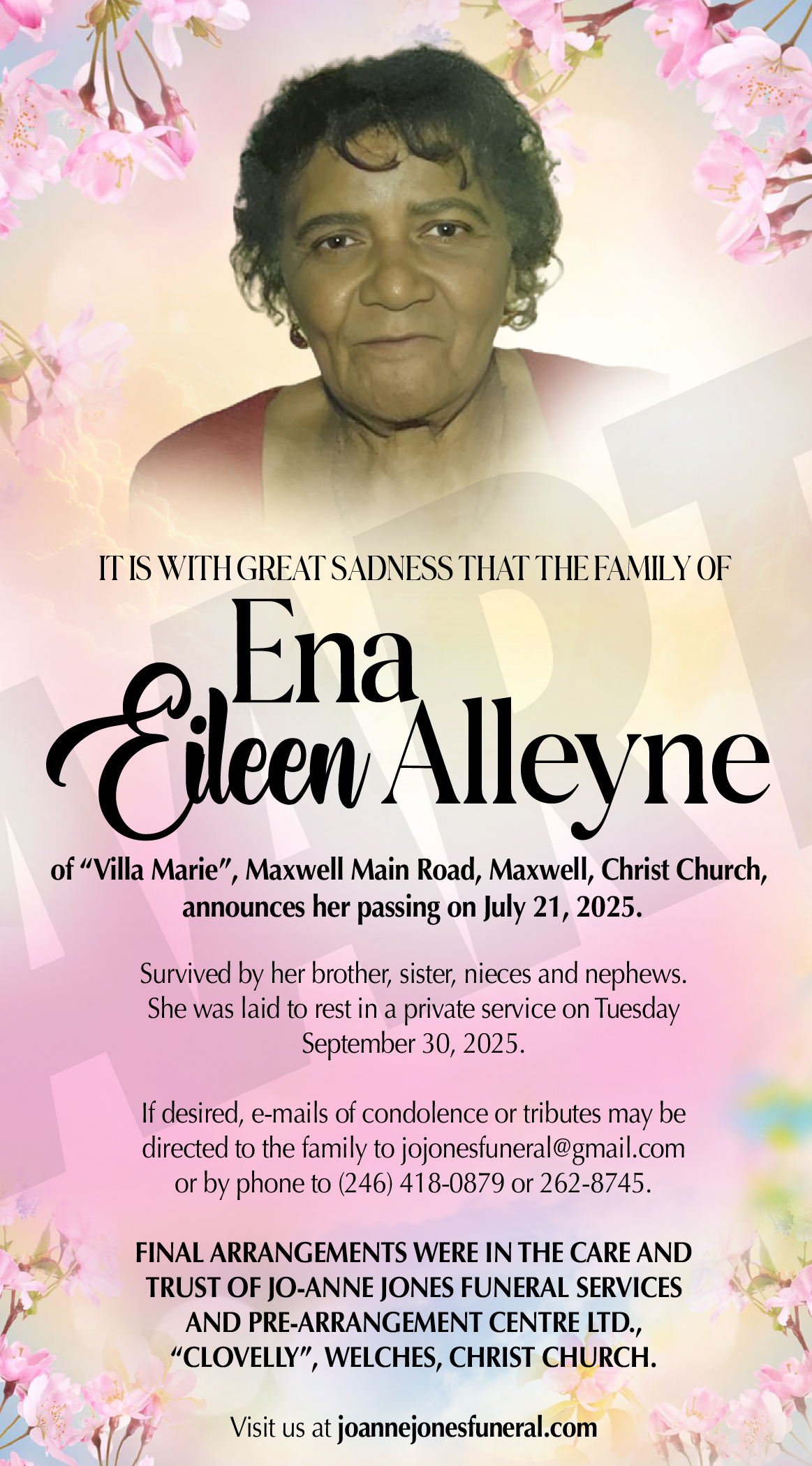 ENA ALLEYNE