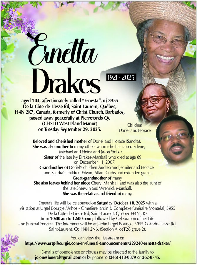 ERNETTA DRAKES